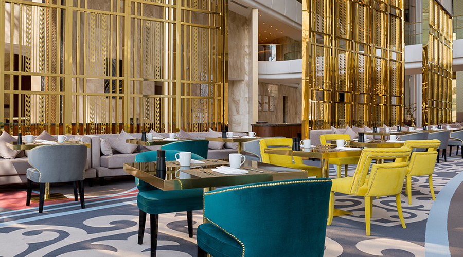 Upholstered Furniture The Stunning Hilton Astana Hotel Design