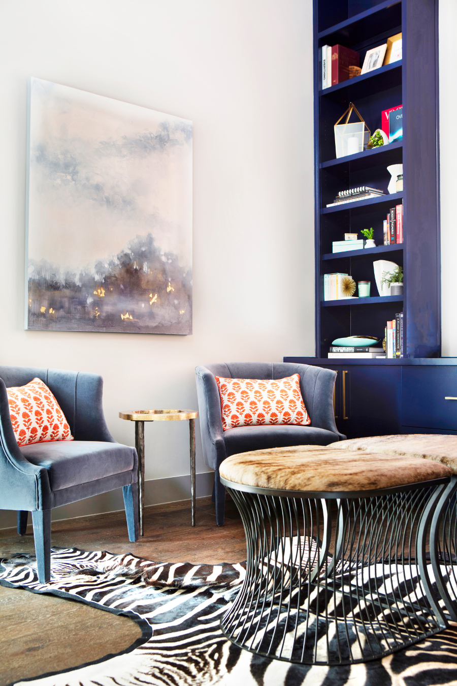 Etch Design Group: Eclectic Residence With Upholstered Furniture