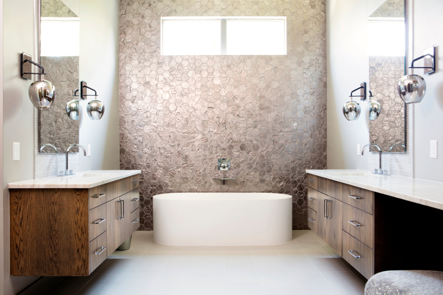 Etch Design Group: Eclectic Residence With Upholstered Furniture