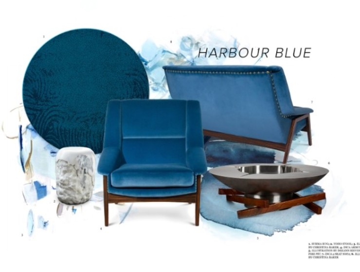 Harbour Blue - The Sea in Your Design