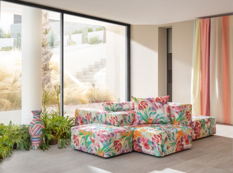 Missoni Home and Furniture Inspired in Art, Nature and Textures