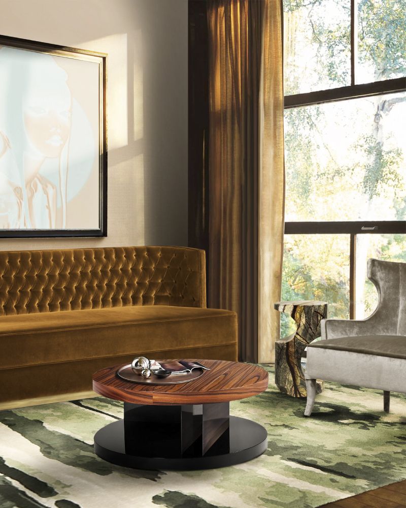 Upholstered Furniture In The House of Rafael de Cárdenas In New York