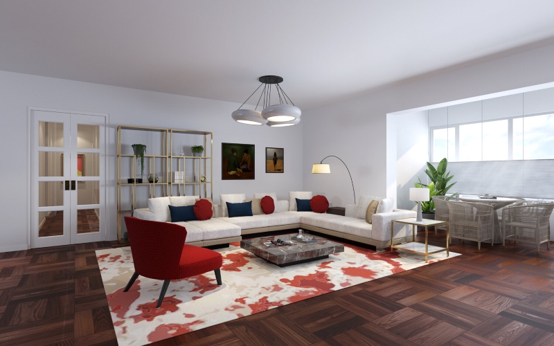 Upholstery Furniture from Hong Kong Interior Designers - a modern living room design