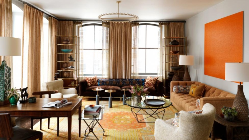 rockwell group interior design upholstery new york