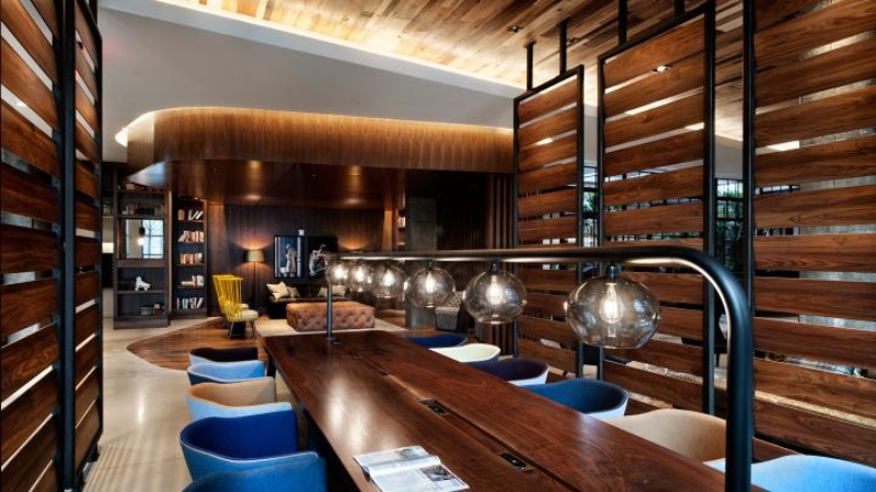 rockwell group interior design upholstery new york