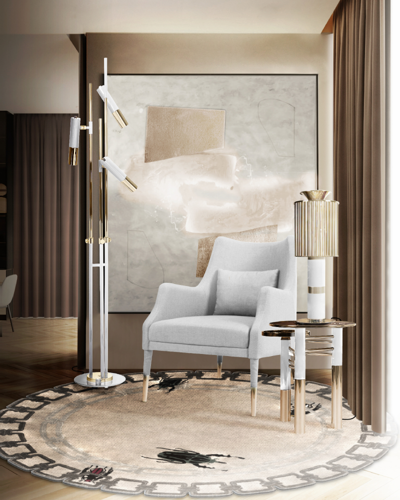 Inspired by the look with our Carver Armchair. This Living Room is complemented by this brilliant reading corner.