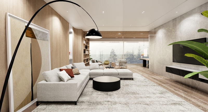 Jemo Design: Modern Upholstery Design Ideas - neutral living room