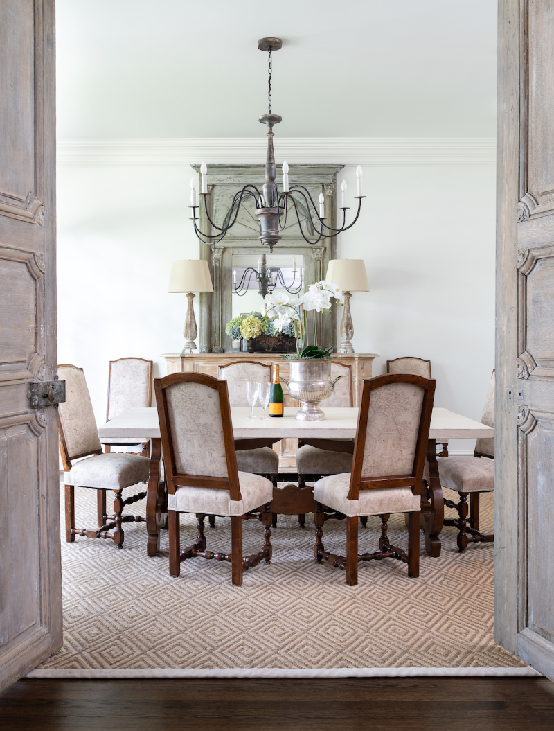 Upholstered Furniture Inspiration by Ginger Barber, dining room