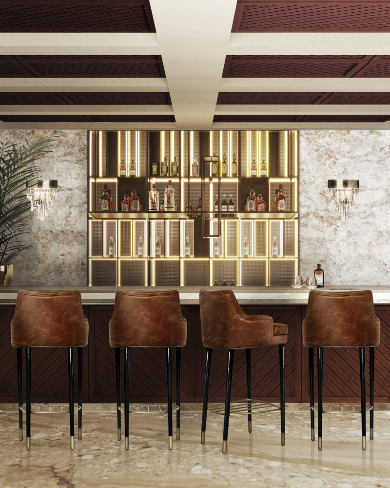 Bentel And Bentel - Best Ideas For Restaurant Upholstery_Hotel Bar Design
